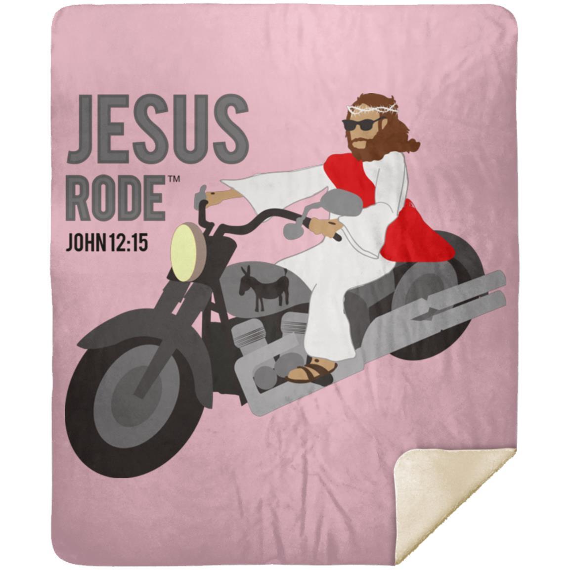 Cruis'n Jesus Premium Mink Sherpa Blanket 50x60