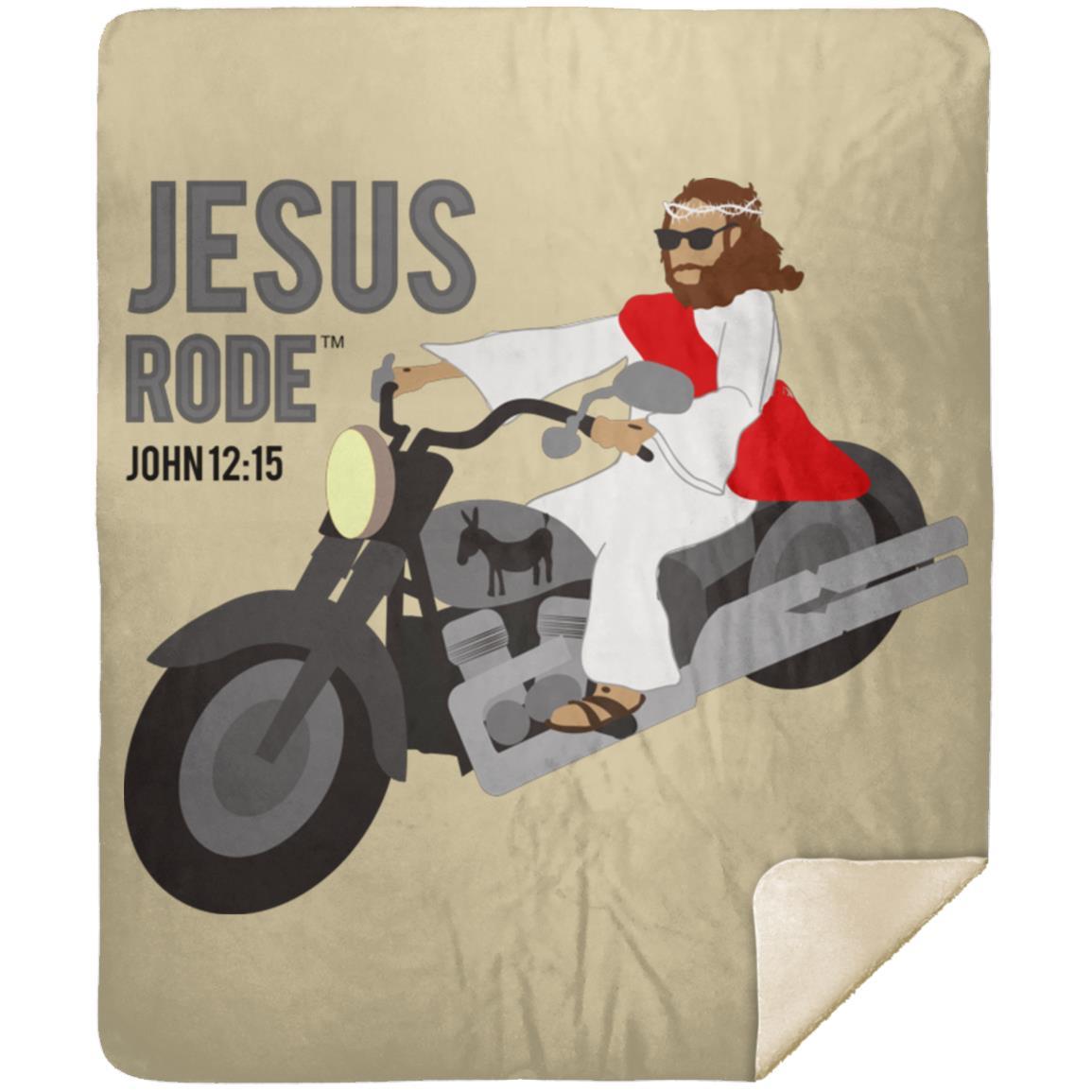 Cruis'n Jesus Premium Mink Sherpa Blanket 50x60