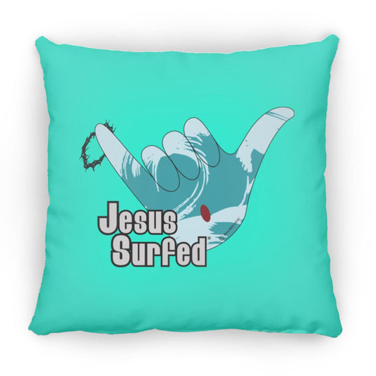 Aloha Spirit - Large Square Pillow - Jesus Surfed Apparel Co.