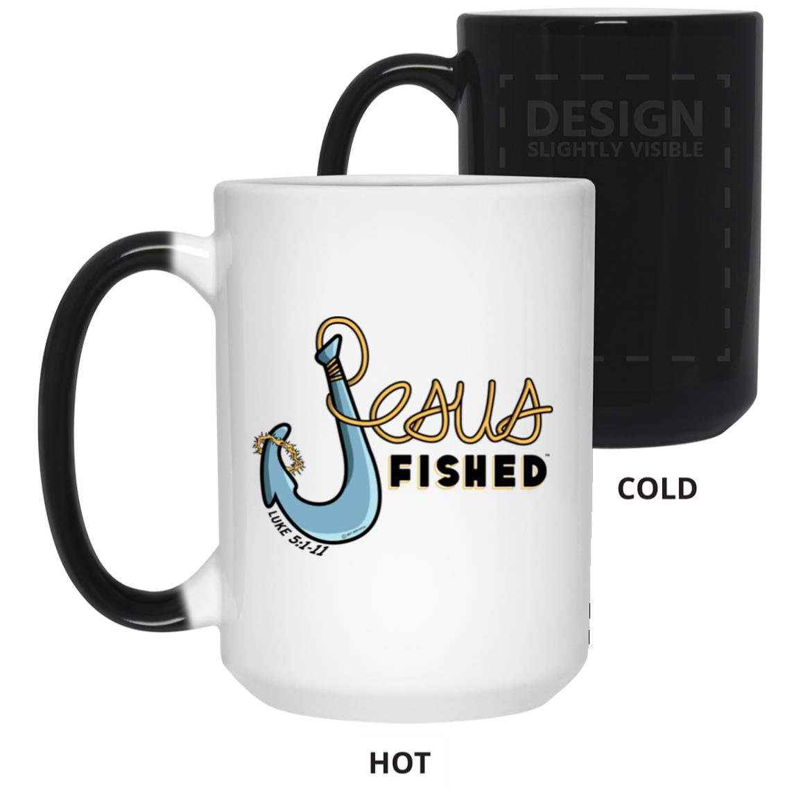 Big Hook - 15oz Color Changing Mug - Jesus Surfed Apparel Co.