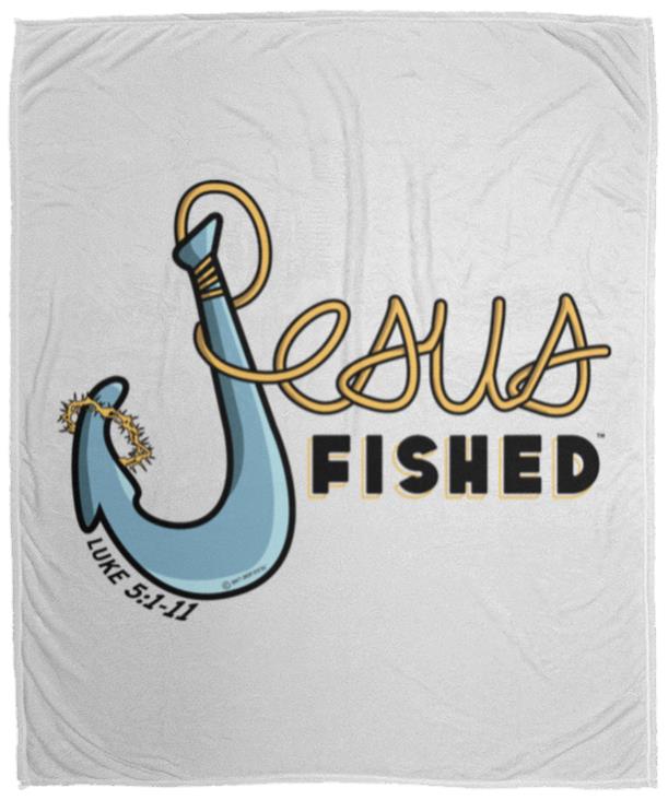 Big Hook - Cozy Plush Fleece Blanket - 50x60 - Jesus Surfed Apparel Co.
