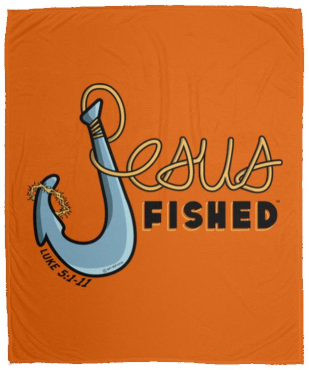 Big Hook - Cozy Plush Fleece Blanket - 50x60 - Jesus Surfed Apparel Co.