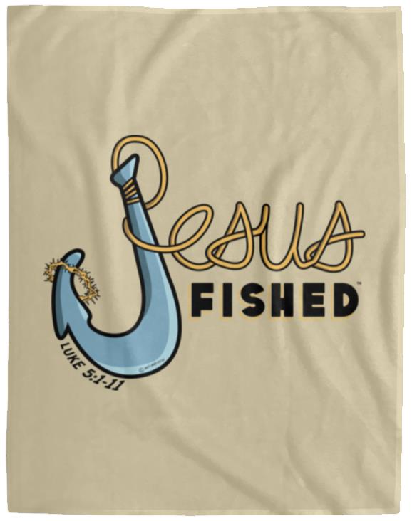 Big Hook - Cozy Plush Fleece Blanket - 60x80 - Jesus Surfed Apparel Co.