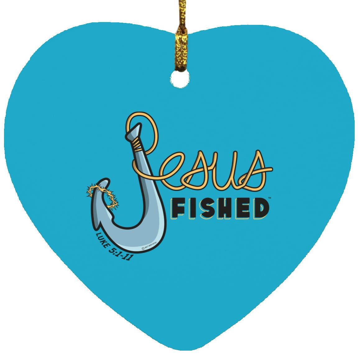 Big Hook - Heart Ornament - Jesus Surfed Apparel Co.