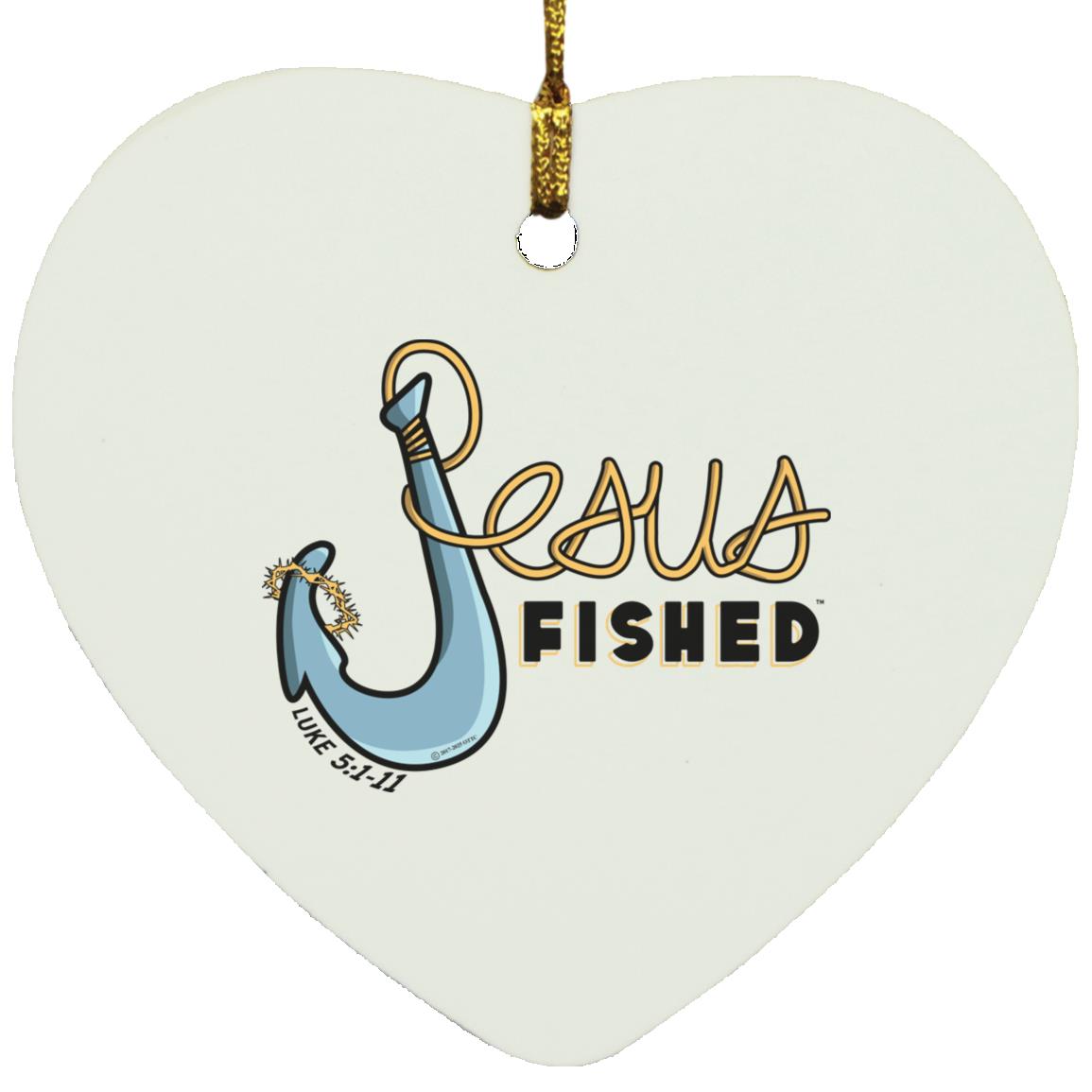 Big Hook - Heart Ornament - Jesus Surfed Apparel Co.