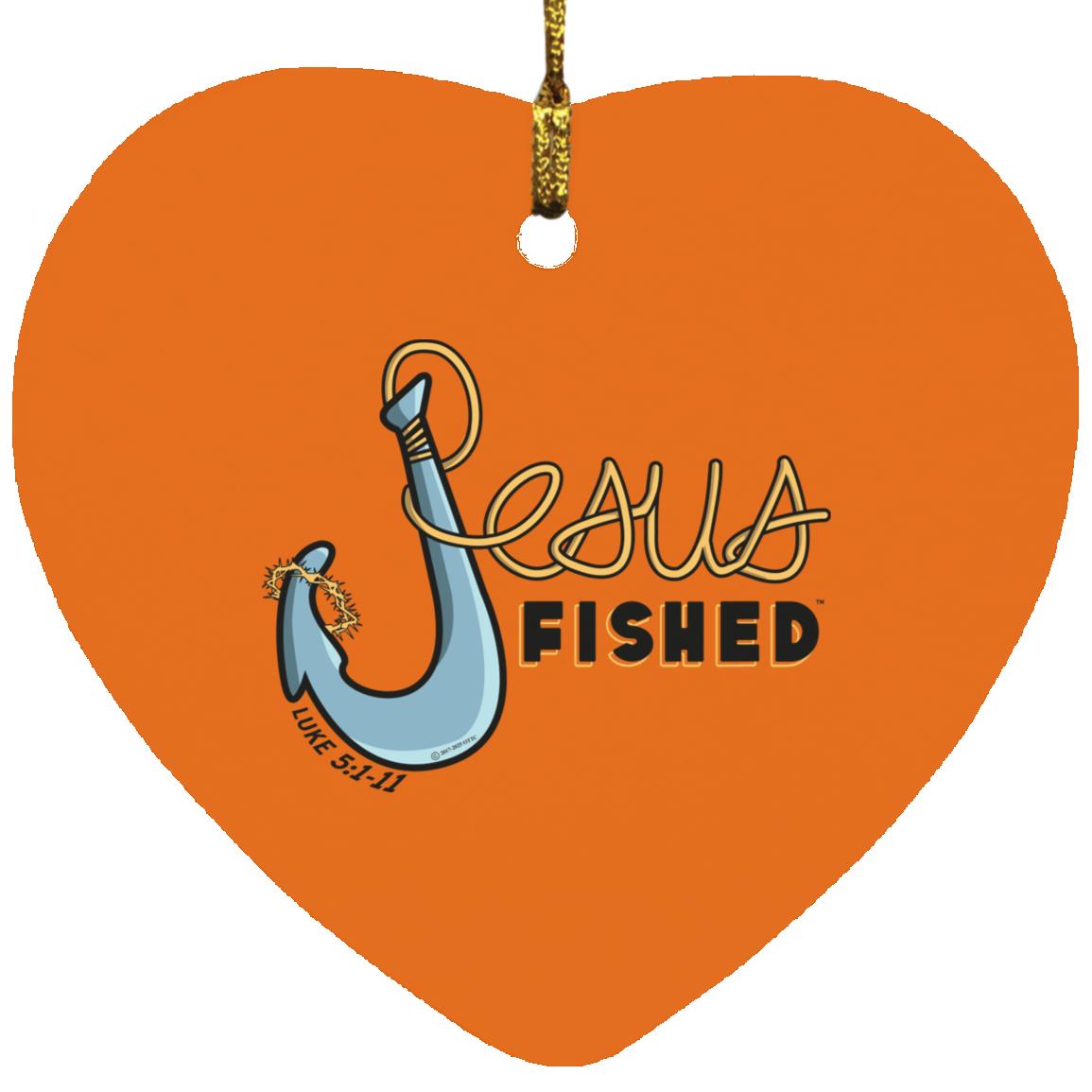 Big Hook - Heart Ornament - Jesus Surfed Apparel Co.