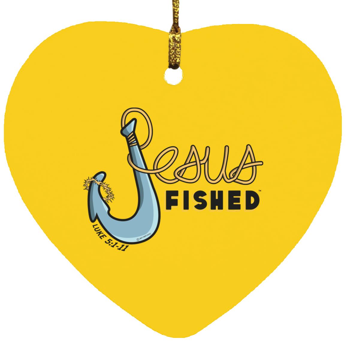 Big Hook - Heart Ornament - Jesus Surfed Apparel Co.