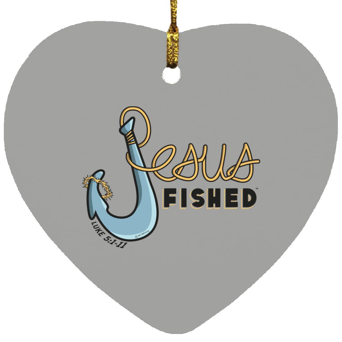 Big Hook - Heart Ornament - Jesus Surfed Apparel Co.