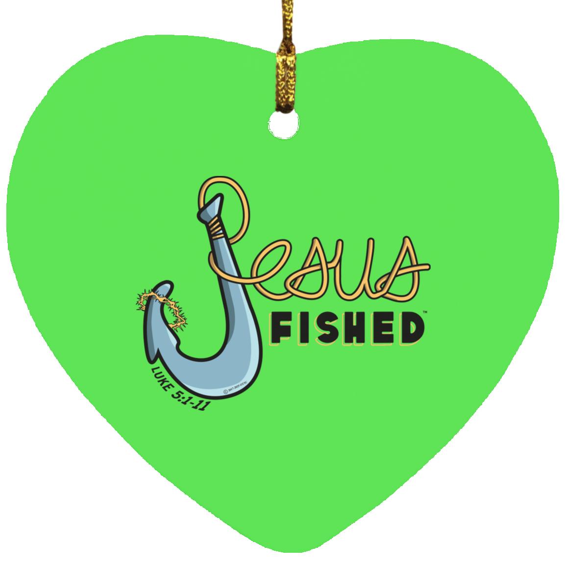Big Hook - Heart Ornament - Jesus Surfed Apparel Co.