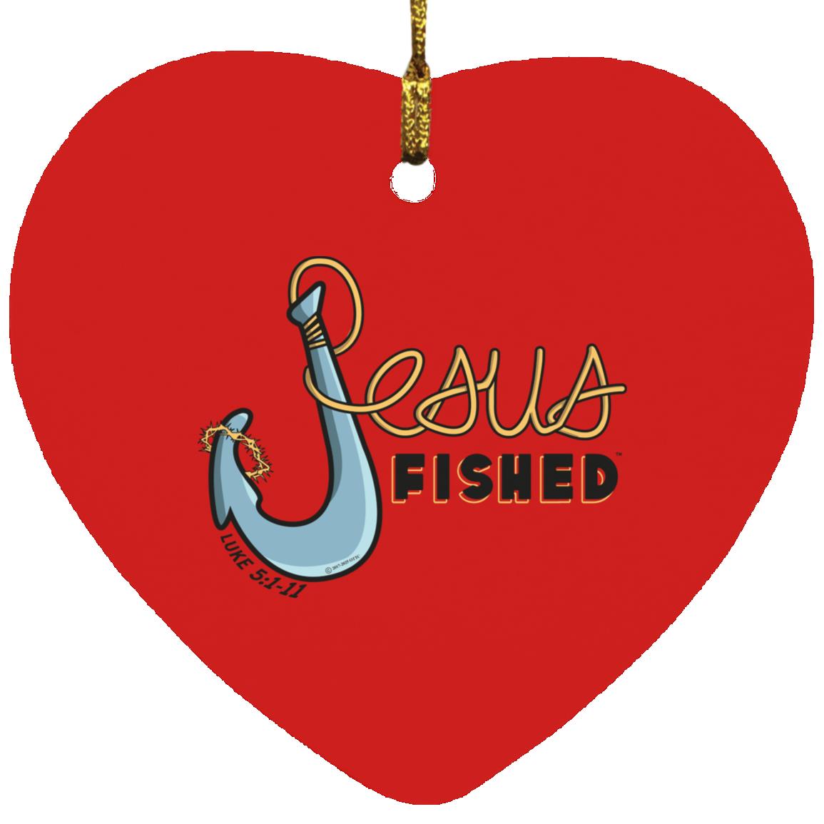 Big Hook - Heart Ornament - Jesus Surfed Apparel Co.