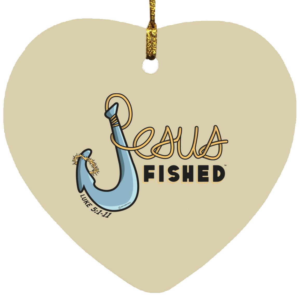 Big Hook - Heart Ornament - Jesus Surfed Apparel Co.