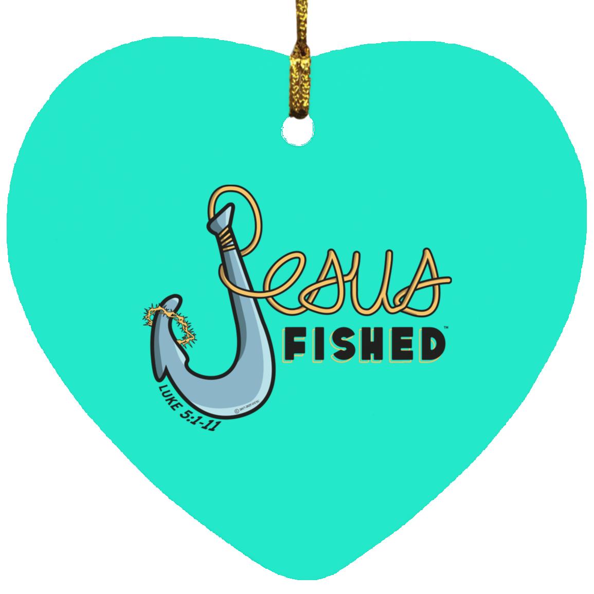 Big Hook - Heart Ornament - Jesus Surfed Apparel Co.
