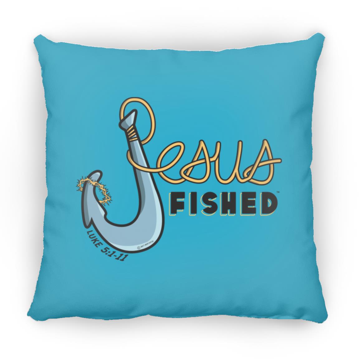 Big Hook - Large Square Pillow - Jesus Surfed Apparel Co.