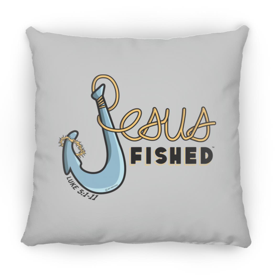 Big Hook - Large Square Pillow - Jesus Surfed Apparel Co.