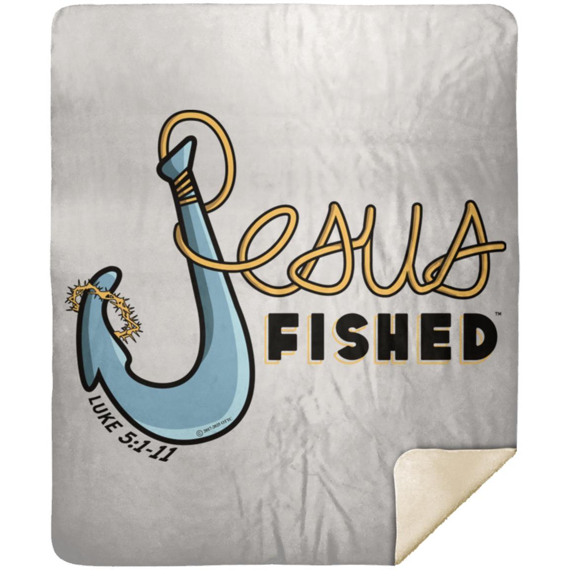 Big Hook - Premium Mink Sherpa Blanket 50x60 - Jesus Surfed Apparel Co.