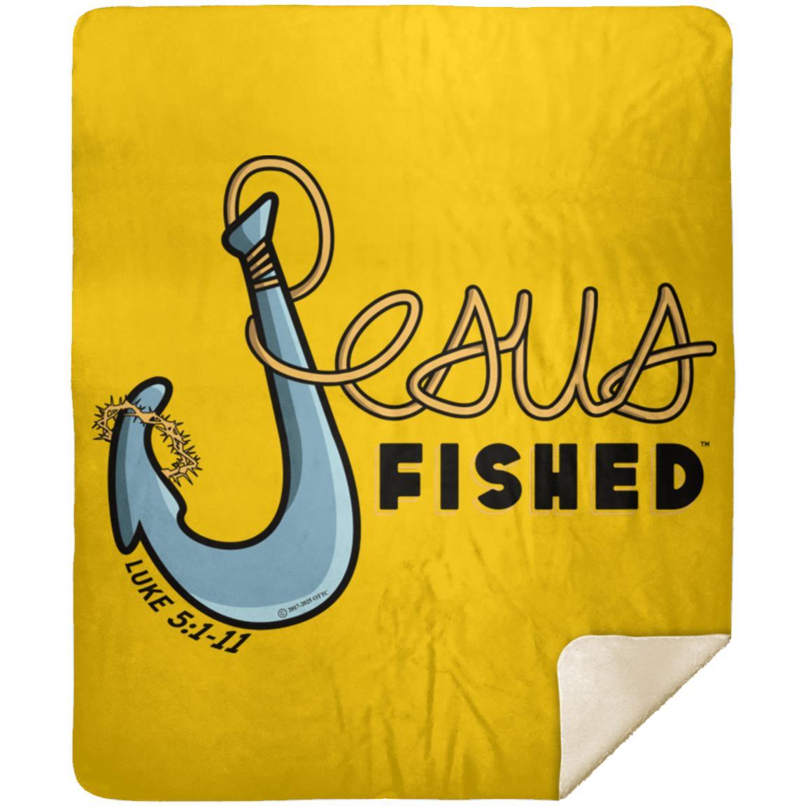 Big Hook - Premium Mink Sherpa Blanket 50x60 - Jesus Surfed Apparel Co.