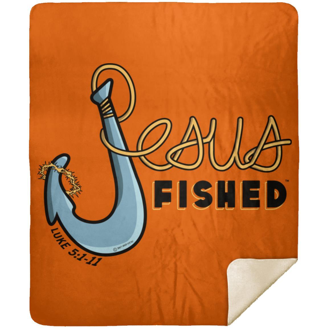 Big Hook - Premium Mink Sherpa Blanket 50x60 - Jesus Surfed Apparel Co.