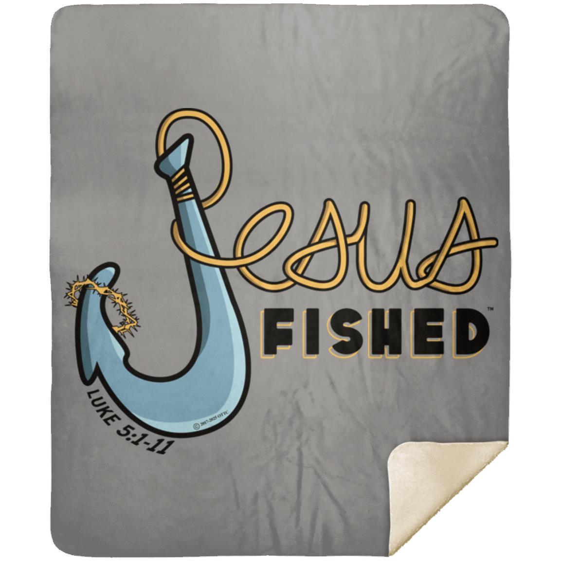 Big Hook - Premium Mink Sherpa Blanket 50x60 - Jesus Surfed Apparel Co.