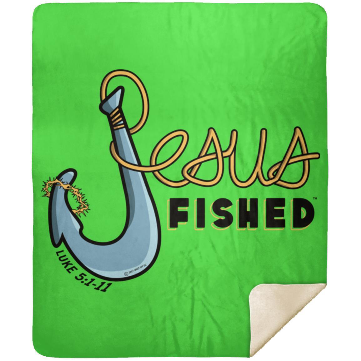 Big Hook - Premium Mink Sherpa Blanket 50x60 - Jesus Surfed Apparel Co.