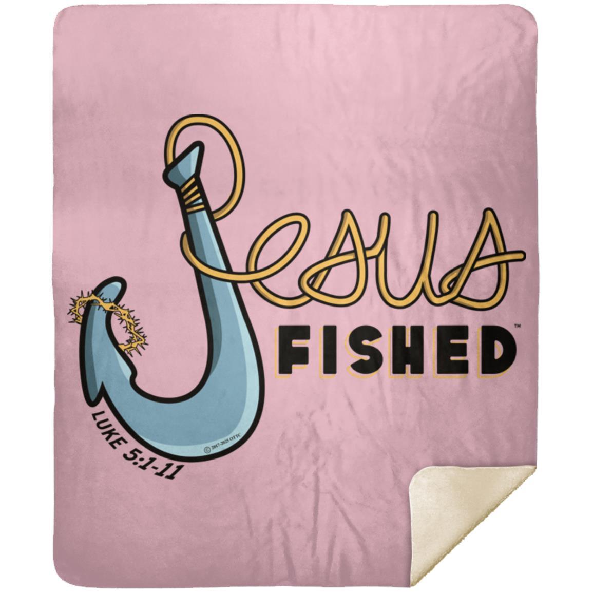 Big Hook - Premium Mink Sherpa Blanket 50x60 - Jesus Surfed Apparel Co.