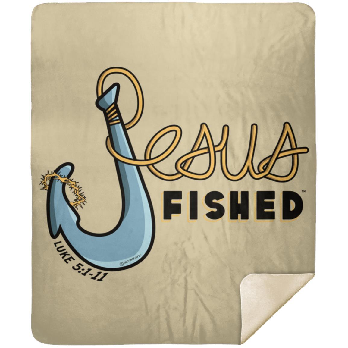 Big Hook - Premium Mink Sherpa Blanket 50x60 - Jesus Surfed Apparel Co.