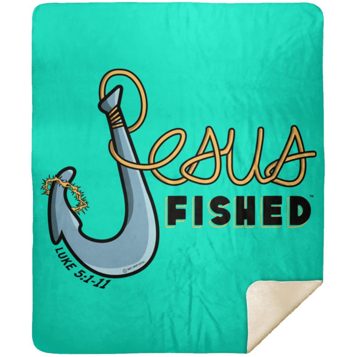 Big Hook - Premium Mink Sherpa Blanket 50x60 - Jesus Surfed Apparel Co.