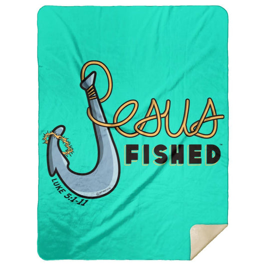 Big Hook - Premium Mink Sherpa Blanket 60x80 - Jesus Surfed Apparel Co.