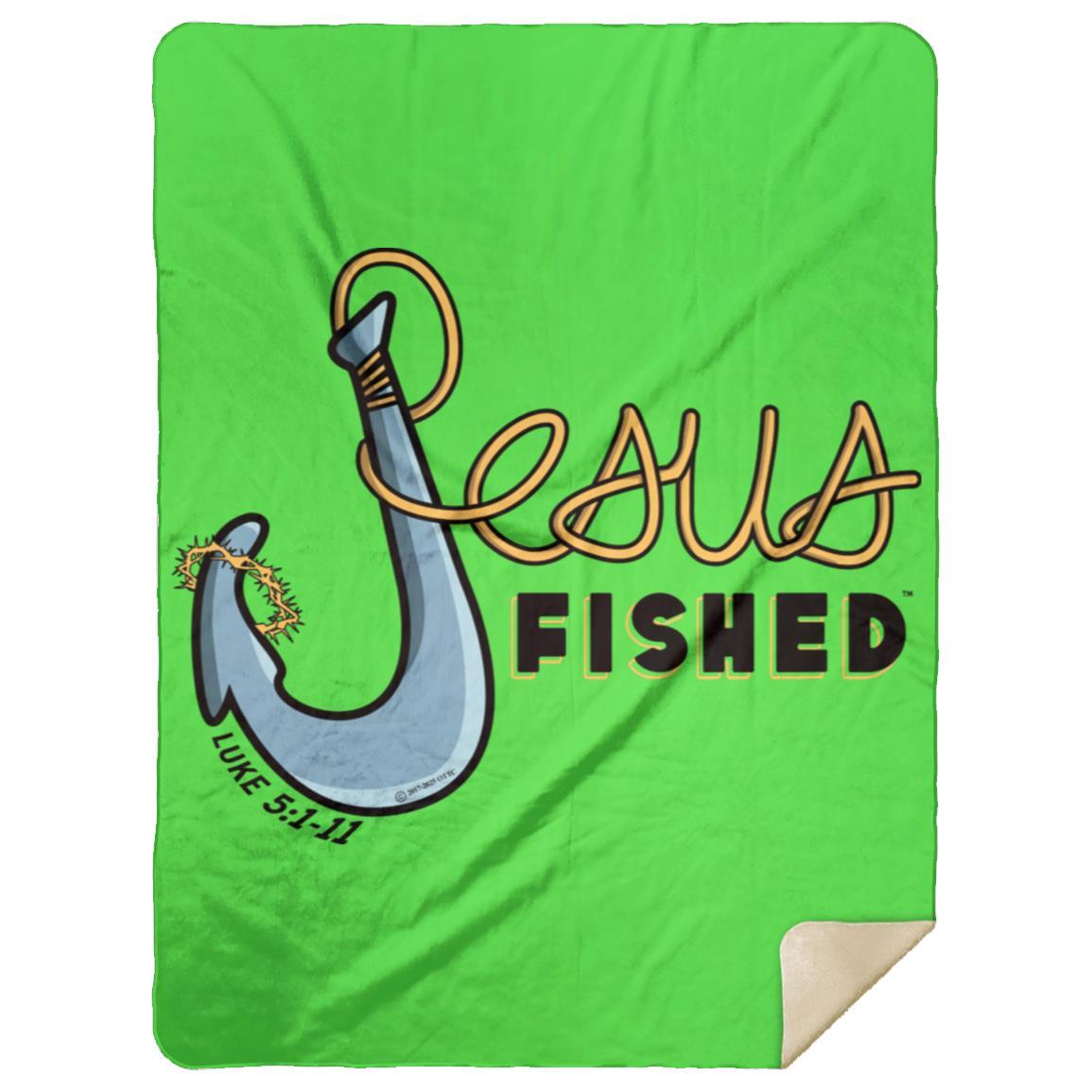 Big Hook - Premium Mink Sherpa Blanket 60x80 - Jesus Surfed Apparel Co.