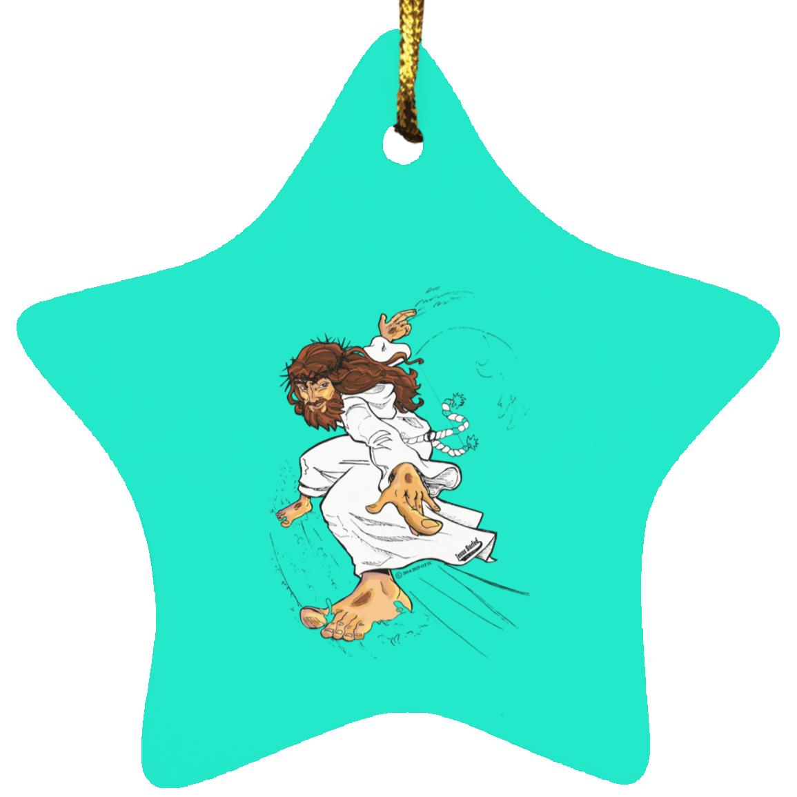 Big Jesus - Star Ornament - Jesus Surfed Apparel Co.
