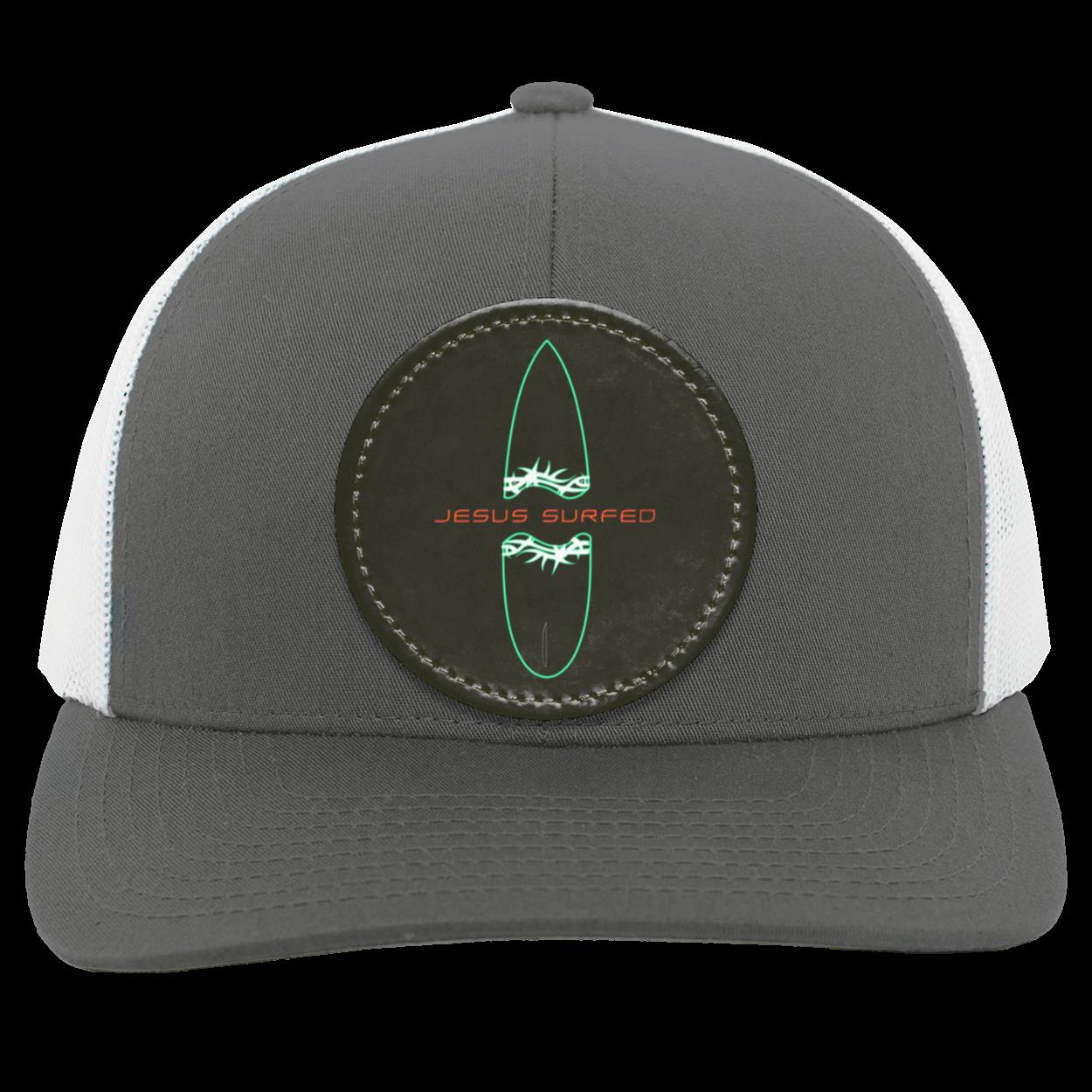 Broken Board - Trucker Snap Back - Circle Patch - Jesus Surfed Apparel Co.