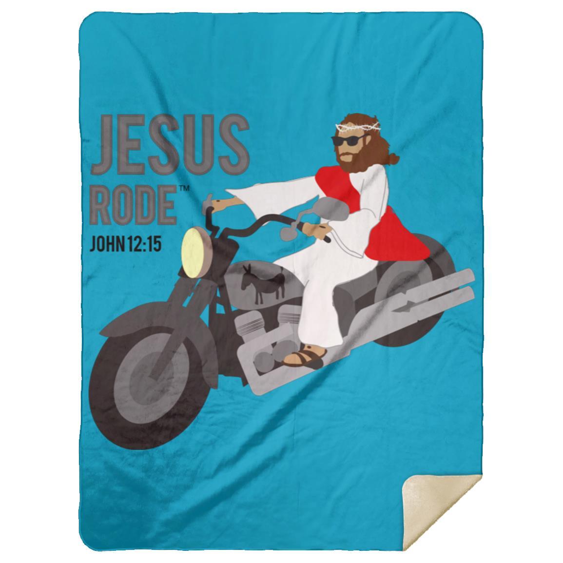 Cruis'n Jesus - Premium Mink Sherpa Blanket 60x80