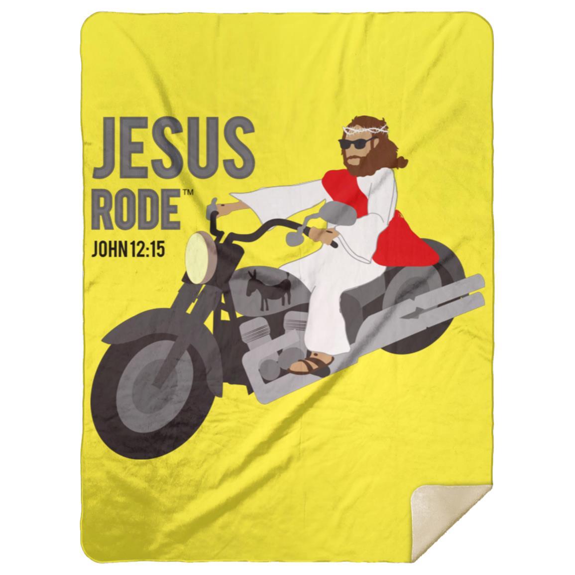 Cruis'n Jesus - Premium Mink Sherpa Blanket 60x80