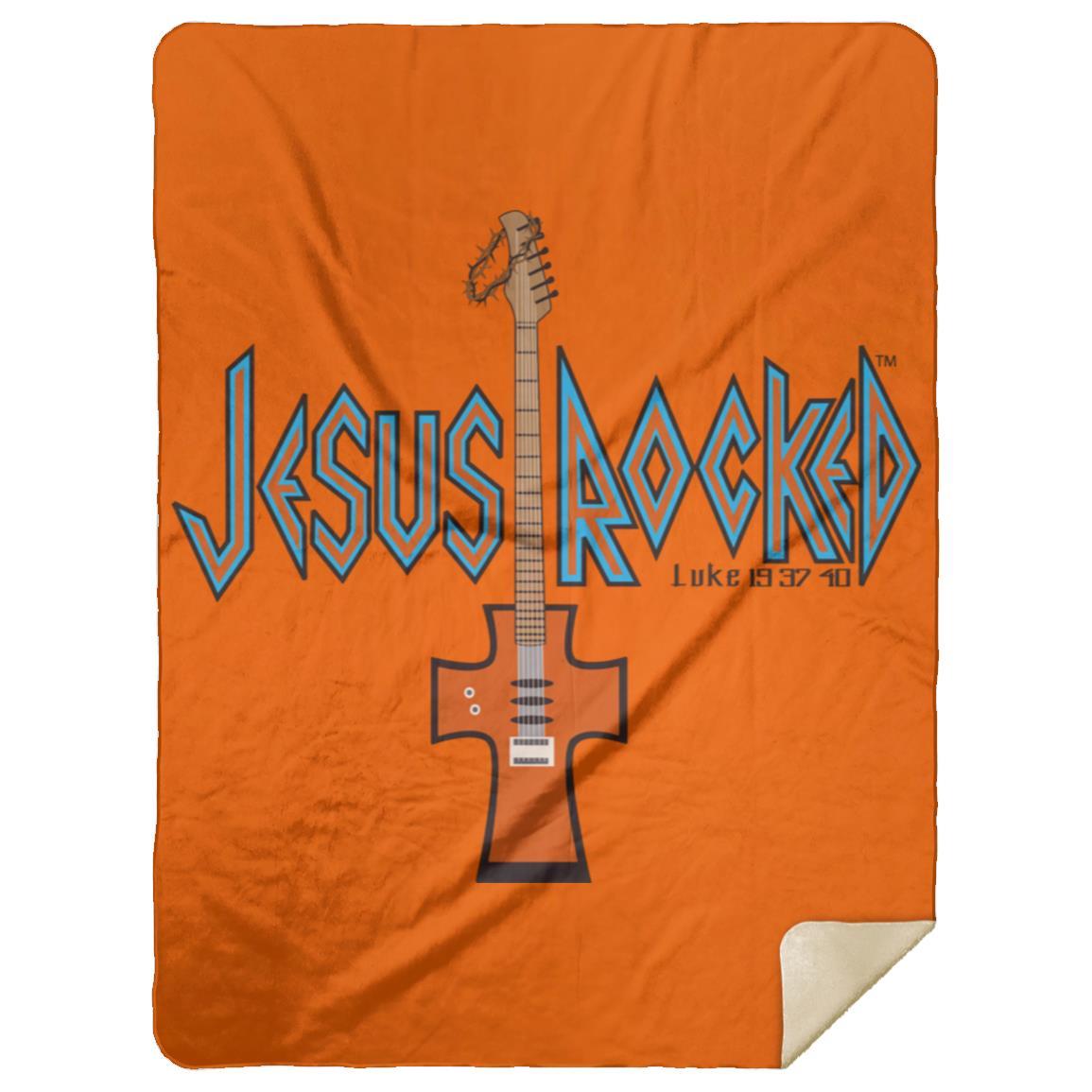Cross Guitar Premium Mink Sherpa Blanket 60x80