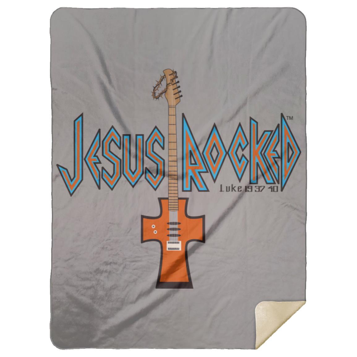 Cross Guitar Premium Mink Sherpa Blanket 60x80