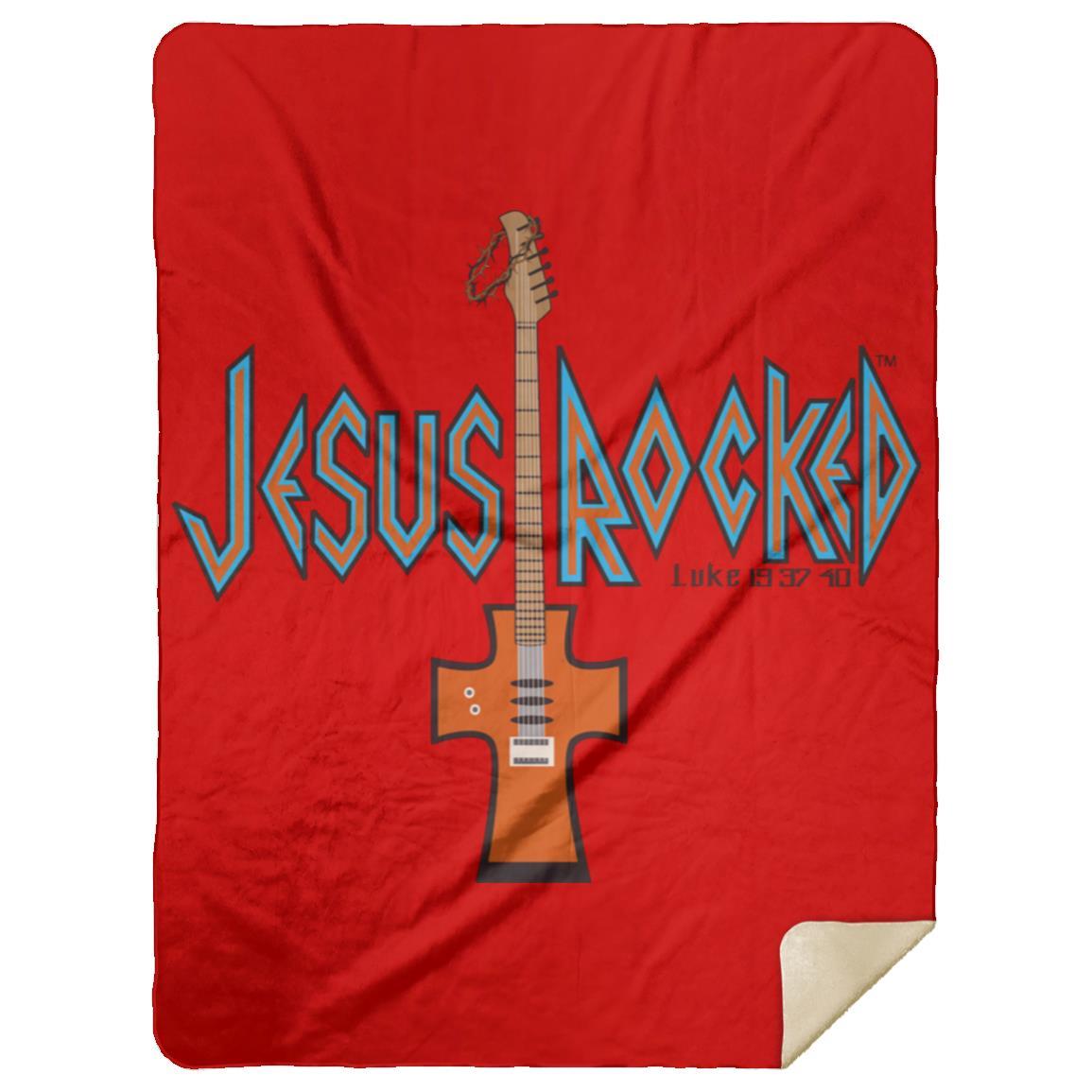Cross Guitar Premium Mink Sherpa Blanket 60x80