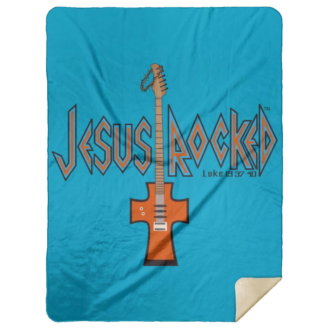 Cross Guitar Premium Mink Sherpa Blanket 60x80
