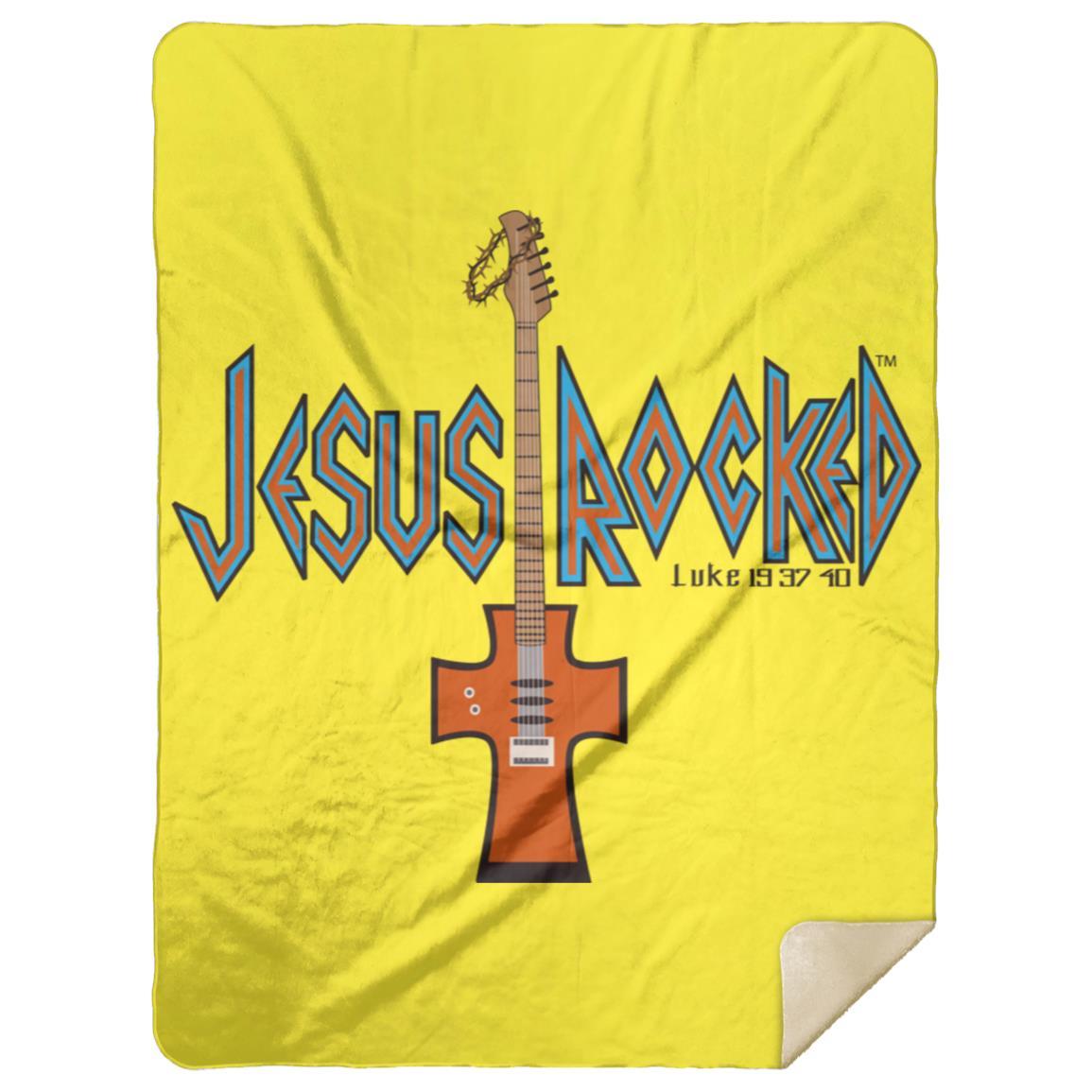 Cross Guitar Premium Mink Sherpa Blanket 60x80