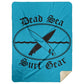 Dead Sea Surf Gear Premium Mink Sherpa Blanket 60x80