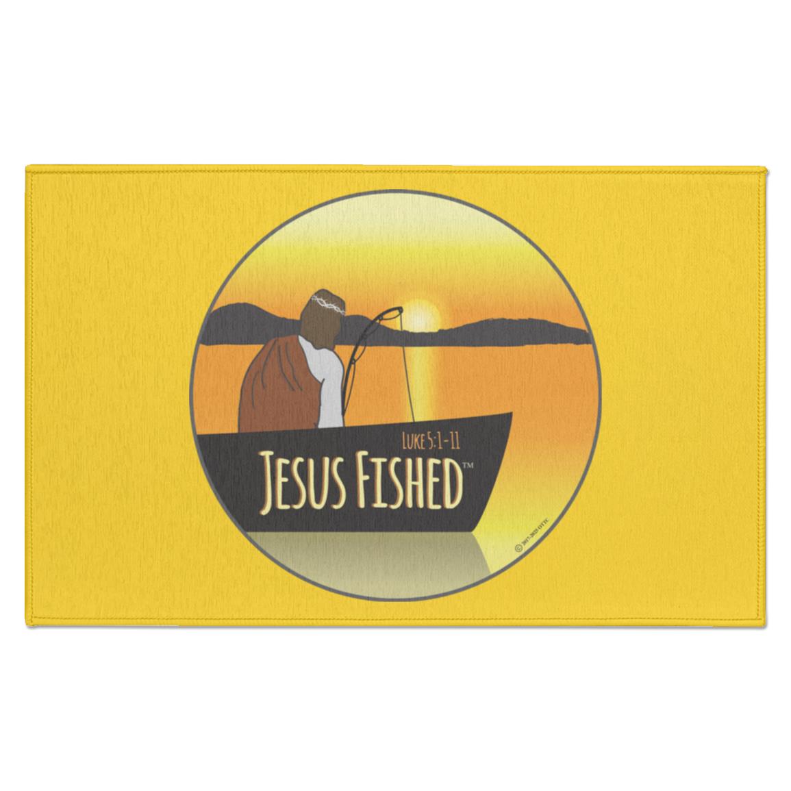 Cast the Line - Indoor Doormat - Jesus Surfed Apparel Co.