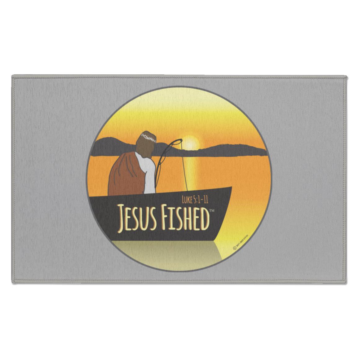 Cast the Line - Indoor Doormat - Jesus Surfed Apparel Co.