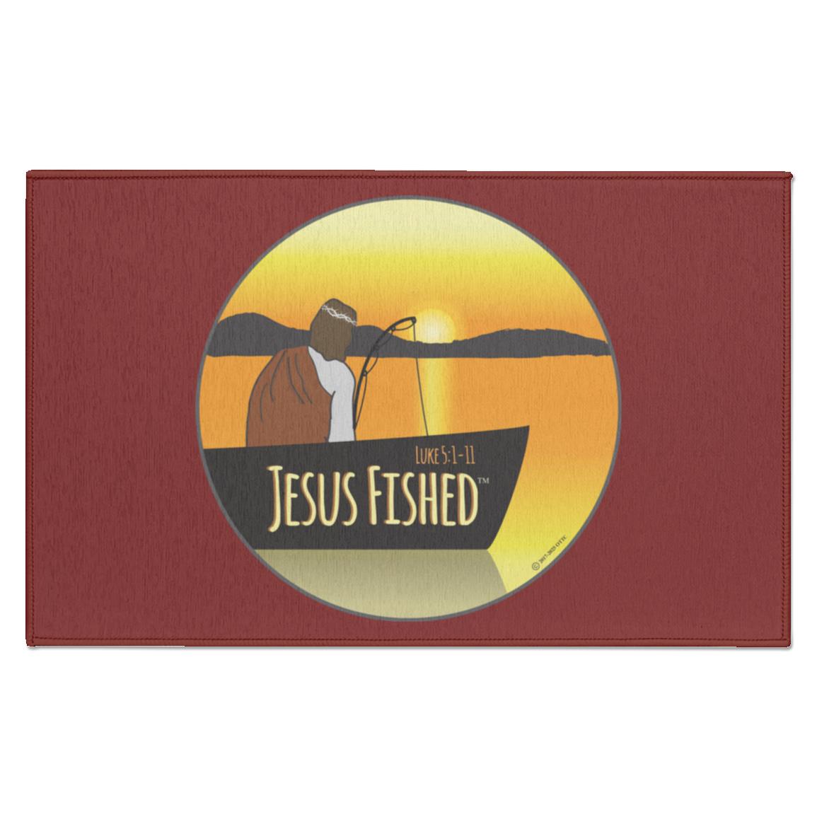 Cast the Line - Indoor Doormat - Jesus Surfed Apparel Co.