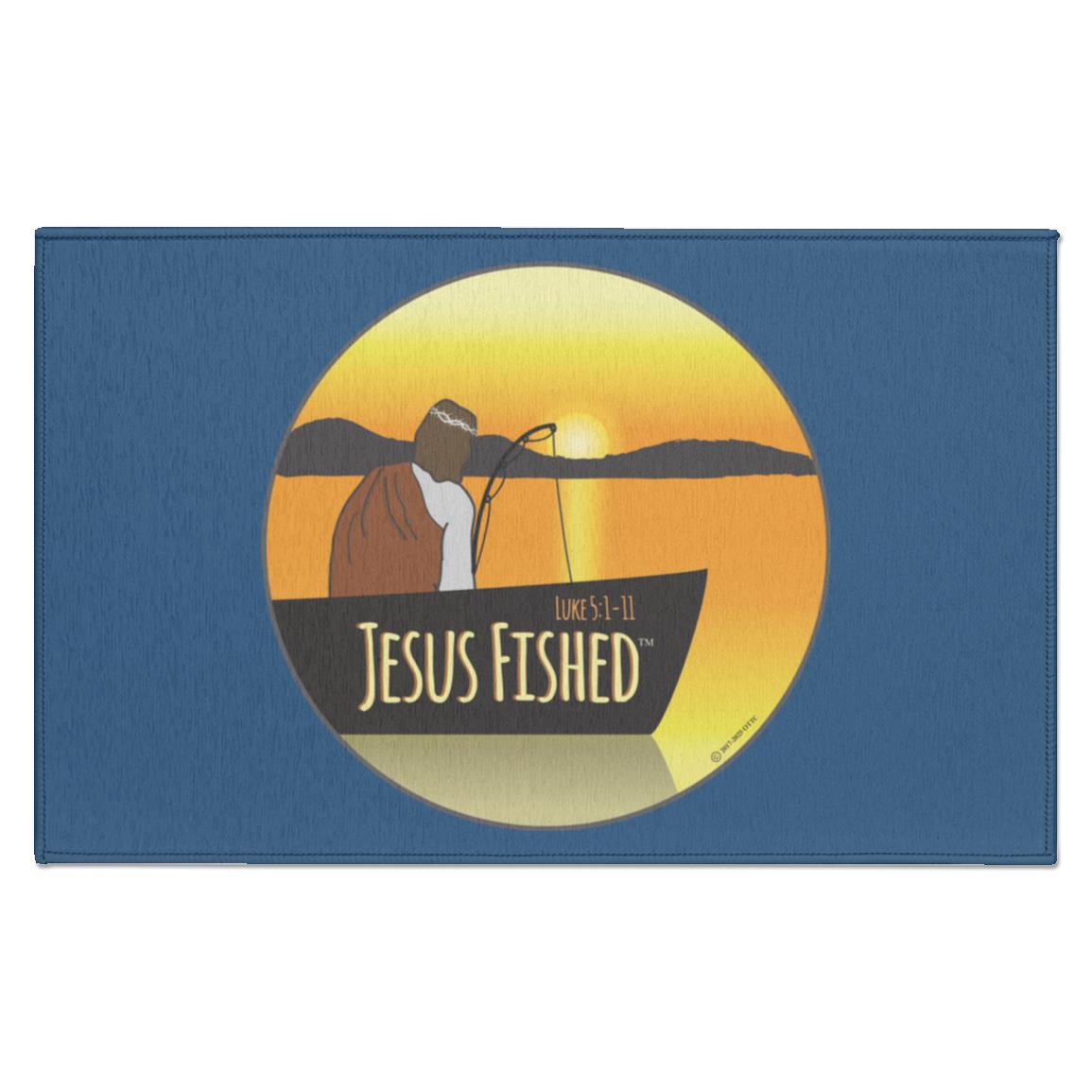 Cast the Line - Indoor Doormat - Jesus Surfed Apparel Co.