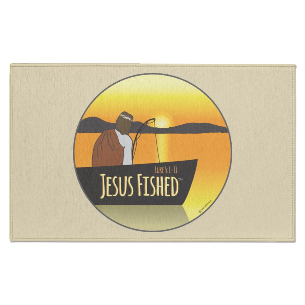 Cast the Line - Indoor Doormat - Jesus Surfed Apparel Co.