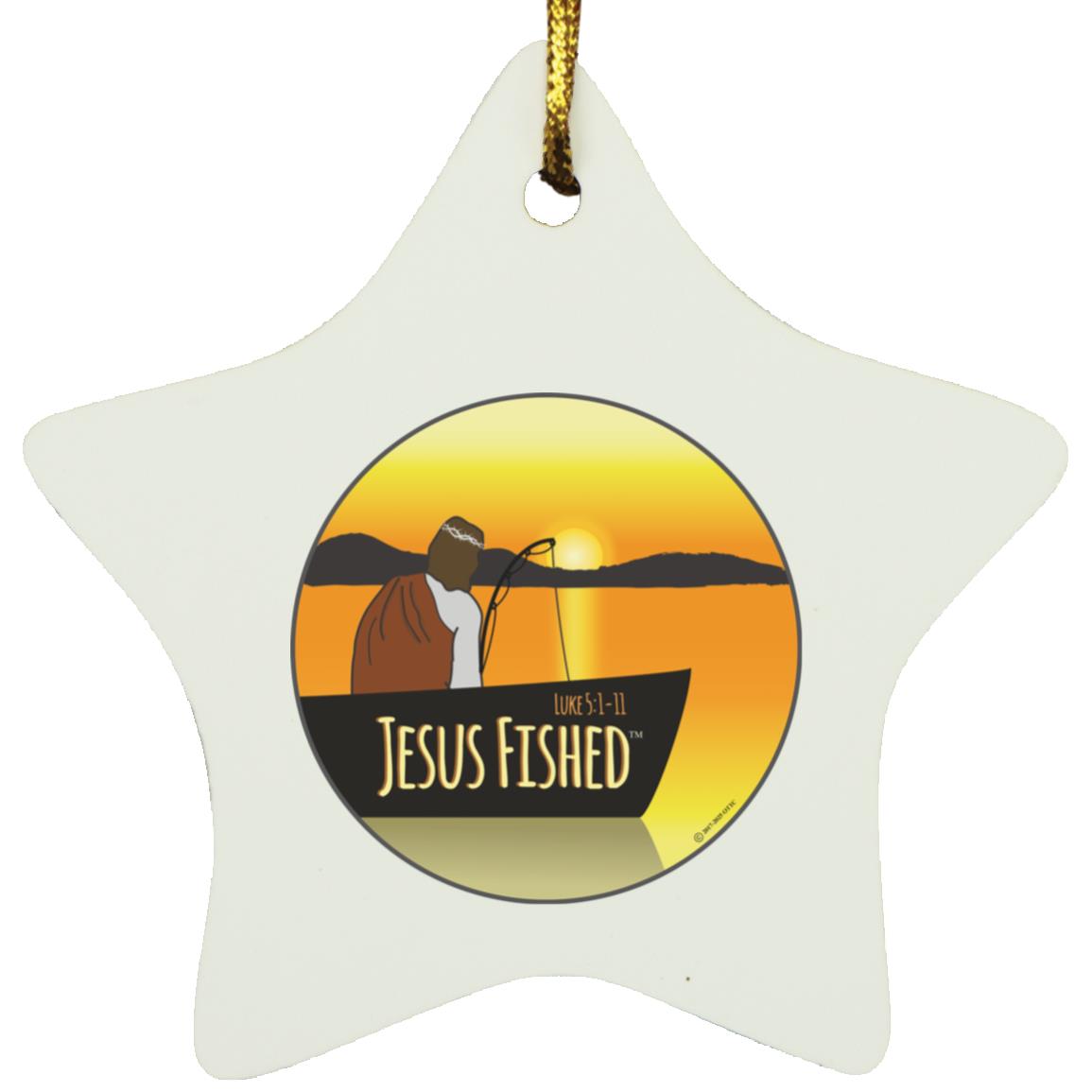 Cast the Line - Star Ornament - Jesus Surfed Apparel Co.
