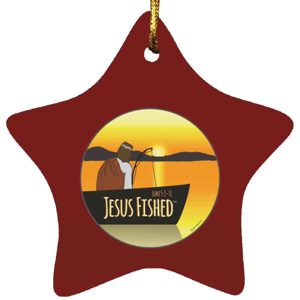 Cast the Line - Star Ornament - Jesus Surfed Apparel Co.