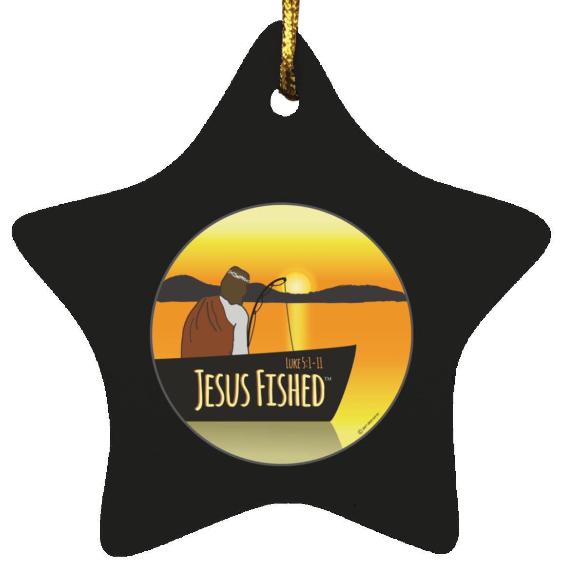 Cast the Line - Star Ornament - Jesus Surfed Apparel Co.