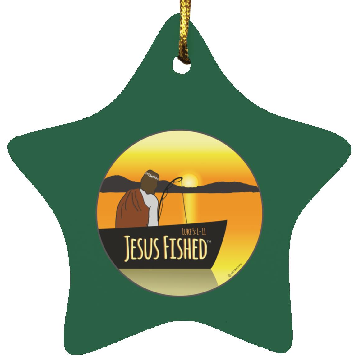 Cast the Line - Star Ornament - Jesus Surfed Apparel Co.