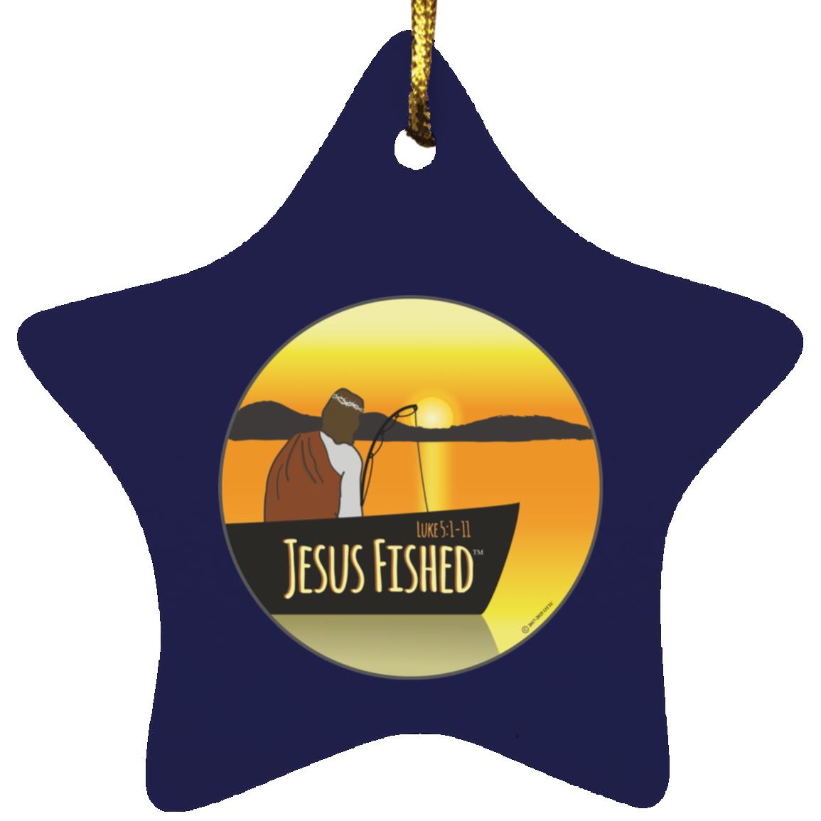 Cast the Line - Star Ornament - Jesus Surfed Apparel Co.