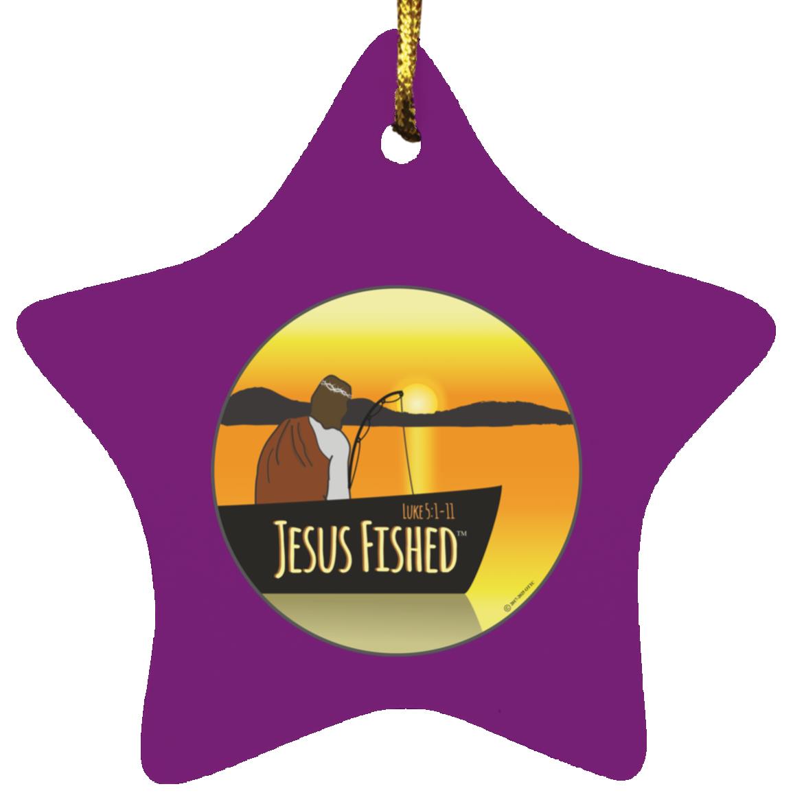 Cast the Line - Star Ornament - Jesus Surfed Apparel Co.