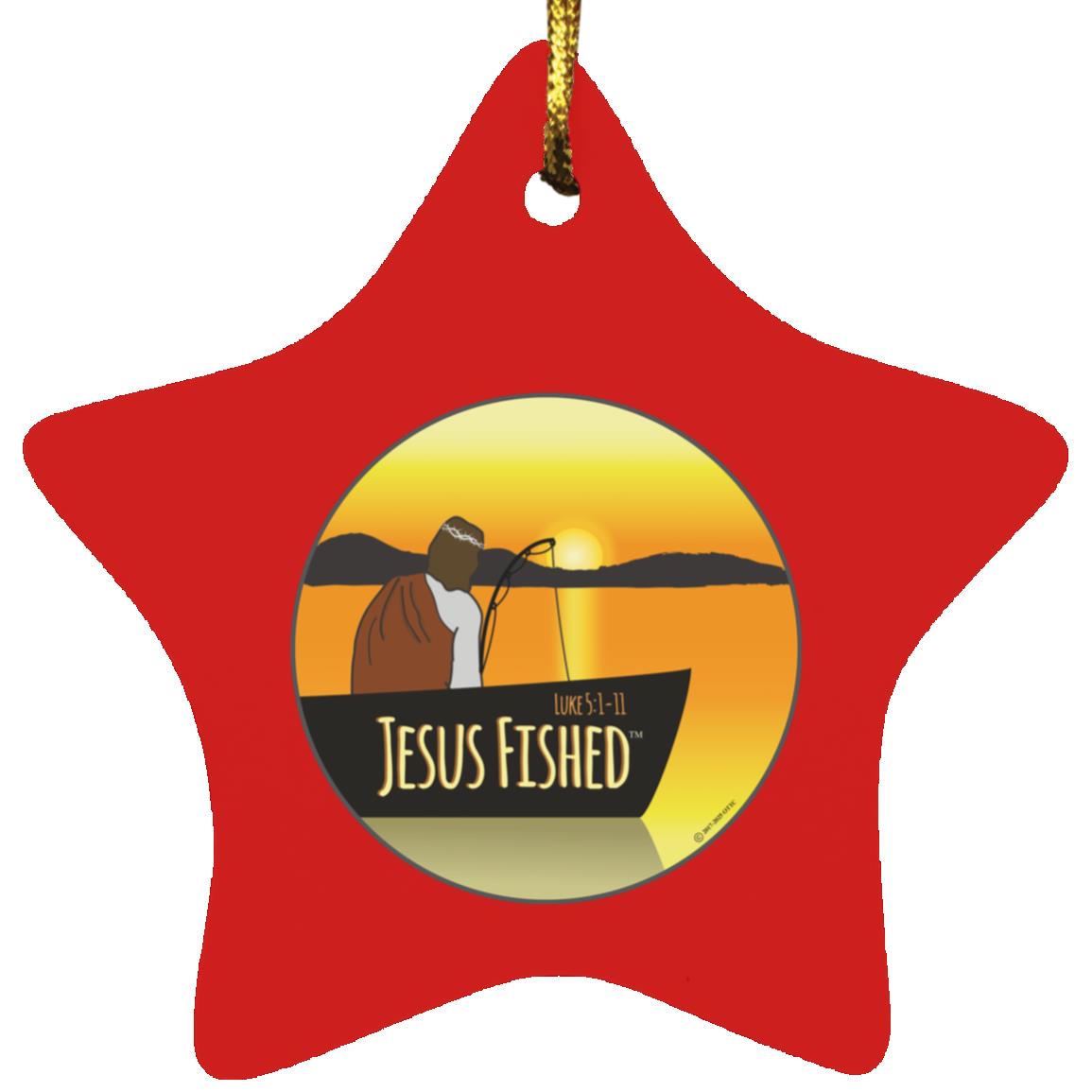 Cast the Line - Star Ornament - Jesus Surfed Apparel Co.